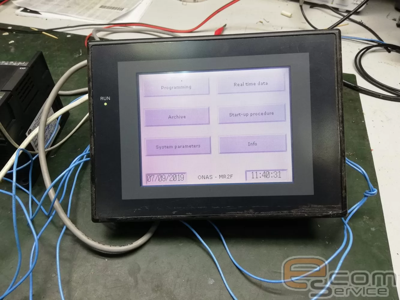 Ремонт панели управления Omron NS5
